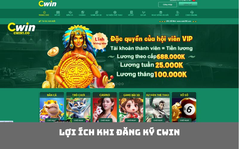 Lợi Ích Khi Đăng Ký CWIN